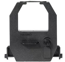 Amano PIX3000 replacement Black Ribbon / Ruban Noir PIX10, PIX21, PIX28, PIX200,