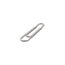Paperclips silver 25mm Papeterie trombone 100/box