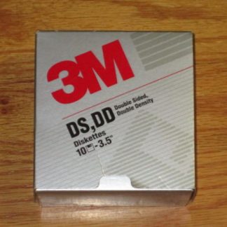 Disk Data 3M DS DD Diskette 3.5 Macintosh and IBM Compatible box of 10