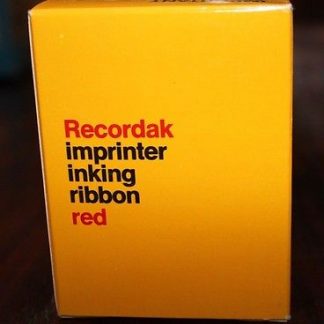 Eastman Kodak Recordak Imprinter Inking Ribbon Red 89517